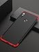 MYLB Xiaomi Redmi Note 5 Case/Redmi Note 5 Pro Case,360 Degree Full Body Coverage Protection [3 in 1] Anti-Scratch Detachable PC Hard Cover Protective Case for Redmi Note 5 /Note 5 Pro (Black)