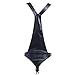 iiniim Sexy Men Lingerie Faux Leather Body Harness Underwear with Attached Pouch Black M
