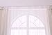 ANTSIR 2 Piece Solid White Sheer Window Curtains/Drape/Panels/Treatment Size 60