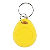 10Pieces 13.56MHz MIFARE Classic 1K RFID ABS Key Fob ISO14443A â€“ Color Yellow