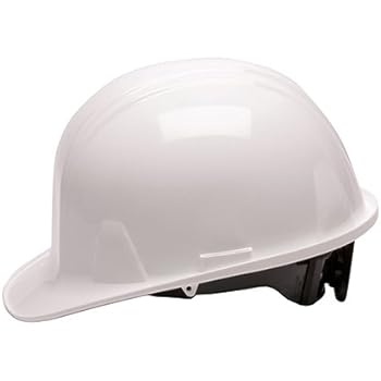 Pyramex Safety Products HP14110 Sl Series 4 Pt. Ratchet Suspension Hard Hat, White