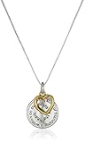 Two-Tone Sterling Silver with Yellow Gold Flashed 