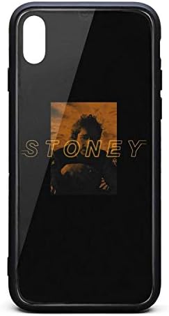 Singer Logo Printed Bumper Cover for Apple iPhone X/XS TPU Soft Rubber Case with Hard PC Back Shell Shock Absorption Fit