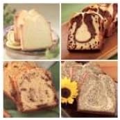 Sweet Street Pullmans Coffee Cake Loaf - Variety 4 Pack -- 4 per case.