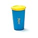 Wow Cup for Kids Original 360 Sippy Cup, Blue with Yellow Lid, 9 oz