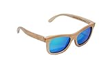 Grove Eyewear 100% Bamboo Sunglasses, 440 HD Polarized Lens, They Float!