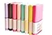 1 picece Korean Stationery Mini Smiley Diary Notebook Journal with PU leather case,Perfect Gift for Students and Children,Color Random