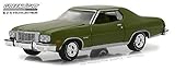 1976 Ford Gran Torino Dark Green Metallic Greenlight Muscle Series 20 1/64 Diecast Model Car by Greenlight 13210 D