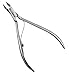 Got Glamour Cuticle Nipper, 1/2 Jaw Single Spring, Stainless Steel, Made in USA