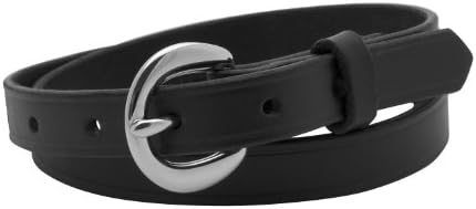Perris Leather Black Leather Belt