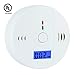 CO Detector Carbon, Monoxide Alarm LCD Portable Security Gas CO Monitor,Battery Powered (Battery not included)
