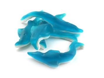 Amazon.com : Gummy Giant Blue Dolphins 5-Pound Bag : Gummy Candy