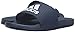 adidas Men's Adilette Comfort Slides Sandals, Collegiate Navy/White/Collegiate Navy, 12