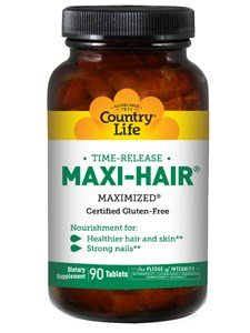 Country life vitamins maxi hair tr, 90 tab