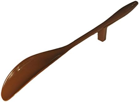 Long Handled Shoe Horn 11 1/2 Inches Perfect Length with Drawstring Bag for Storage and Safe Travel