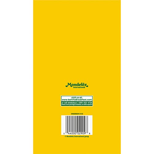 BELVITA BREAKFAST BARS BISCUITS, BLUEBERRY, 8 PACKS (4 BISCUITS PER PACK)