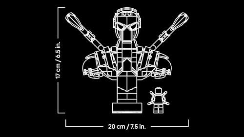 | Marvel Busto di Iron Spider-Man - Modellino da Esposizione per Adulti con 2 Braccia Mobili, Testa Girevole e Minifigure del Supereroe - Regalo da Collezione per i Fan degli Avengers - 76326