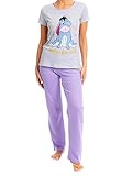 Disney Womens' Eeyore Pajamas Size Small Purple