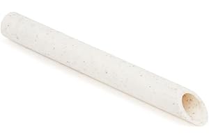 Saferly Piercing Needle Receiving Tubes, Disposable Wheat Straw, Body Piercing Tools Supplies, 5mm/4G, Box of 50