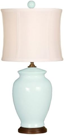 Ginger Jar Table Lamp (Sky) (18"H x 9"W x 9"D)