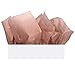 UNIQOOO 60 Sheets Premium Metallic Rose Gold Tissue Gift Wrap Paper Bulk, 20