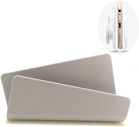 Sajanic Wall Mount Phone Charging Holder Made of Quality ABS Phone Charging Holder for Most Phone Type Pack of 2