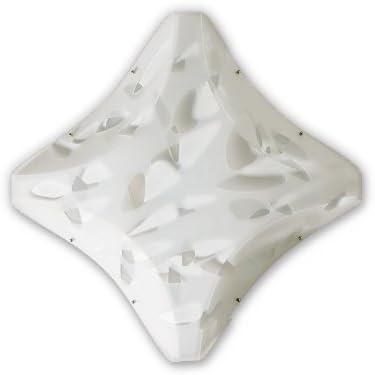 Zaneen D12-2024 Plana - Four Light Large Ceiling/Wall Mount, Bios Finish