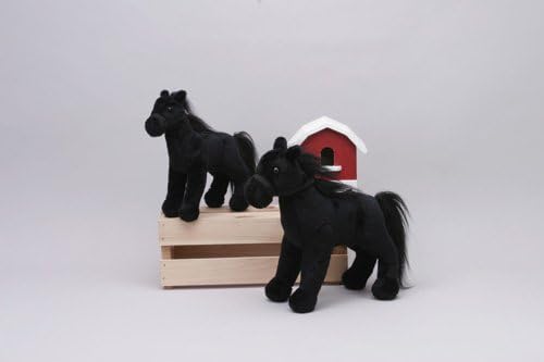 Westwood Productions Unipak Standing Horse Plush Animal (Black) - One Horse