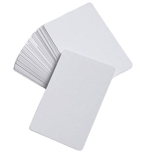 Amazing Child Montessori 200 GLOSSY BLANK CARDS Wipeable Premium Quality Cards