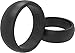 BANDED GLORY Silicone Wedding Ring for Men and Women Rubber Wedding Bands - Skin Safe, Soft, 5.5mm and 8.7mm Wide