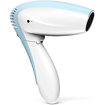 Hair Dryer, MANLI Cordless Cool Air Hair Dryer with Folding Handle, 32W DC Rechargeable Hair Dryer without Hot Air, Suitable for Indoor, Outdoor, Camping, Tourism