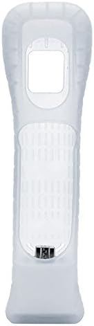 Kycola Wii Motion Plus Adapter Sensor GM02 Motion Plus for Wii Remote Controller With Silicone Case(Fine White)