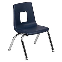 Flash Furniture Mickey Advantage Navy Student Stack