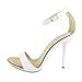 Women's Classic Dancing Stiletto High Heel Open Toe Ankle Strap Sandals