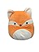 Kellytoy Squishmallow 8 Inch James the Fox Orange Super Soft Plush Toy Pillow Pet