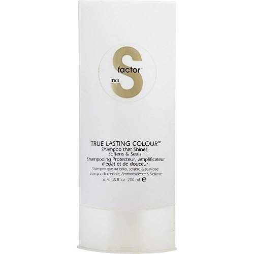 Tigi s Factor true lasting colour Shampoo cosmetic women 200ml Shampoo for coloured Hair (615908419306)