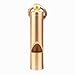 Cevinee Loud Version Portable Brass Emergency Whistle, Classic EDC Tool Collection, Mini Survival Whistle with Key Chain