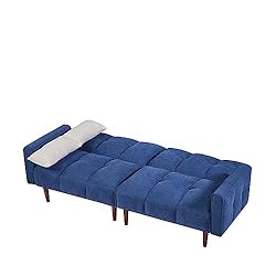 ERYE 3 in 1 Upholstered Futon Loveseat Convertible