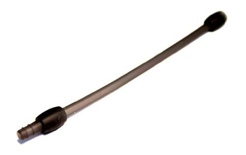 Milk Tube for Bosch and Siemens Automatic Coffee Makers (BOSCH: VeroProfessional und VeroBar 100, 300, 600, Exclusiv; SIEMENS: EQ.7 und EQ.7 Plus L/M/I/Z-Series / edition09 / extra Klasse / aroma sense, black steel / silver steel)