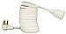 FlexyÂ Coiled Extension Cord 18 Gauge, 10 Amps - Extends From 4 In. To 8 Ft.