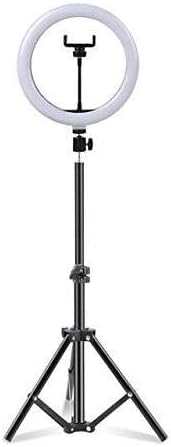 50cm Set 2 Camera Photo 26cm/10in Circle Light Ring Dimmable Led Selfie USB Lumiere for Makeup Video Tiktok Studio Light with Tripod Stand