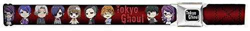 Click Here to See More Images Tokyo Ghoul 8-chibi Characters Pose Black/reds Seatbelt Belt