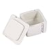 Roman First Holy Communion Silver Chalice 2 x 2 Inch Resin Stone Keepsake Rosary Jewelry Box