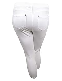 Pantalones capri con bolsillos de parche en la cintura para dama Style & Co.