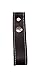Black Whip Holder Whip Holster Belt Loop BULLWHIP Holder Black