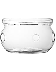 Bredemeijer Tea Warmer Verona, Single Walled Glass, 17.6 x 17.6 x 13 cm, Transparant