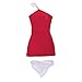 Jili Online 1/6 Female Dress Skirt Halter Neck Red for 1/6 Scale 12'' Phicen Kumik Action Figure