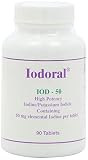 Optimox - Iodoral 50mg, High Potency Iodine/Potassium Iodide Thyroid Support Supplement, 90 tablets