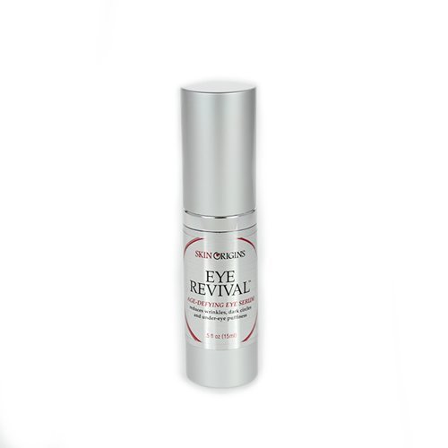 Eye Revival (.5 Oz) Age Deying Eye Serum - Reduces Wrinkles, Dark Circles & Under Eye Puffiness