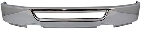 Evan Fischer Bumper for Ford F-150 2006-2008 Front Chrome Steel w/o Fog Light Holes Production Date From August 9 2005 Replaces # 6L3Z17757AA FO1002400